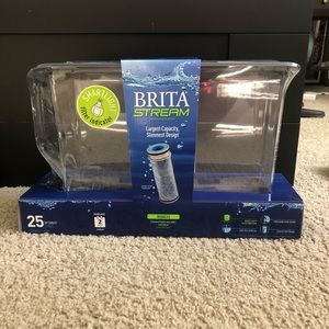NEW Brita 25 Cup Water Filter Dispenser Slim Fit